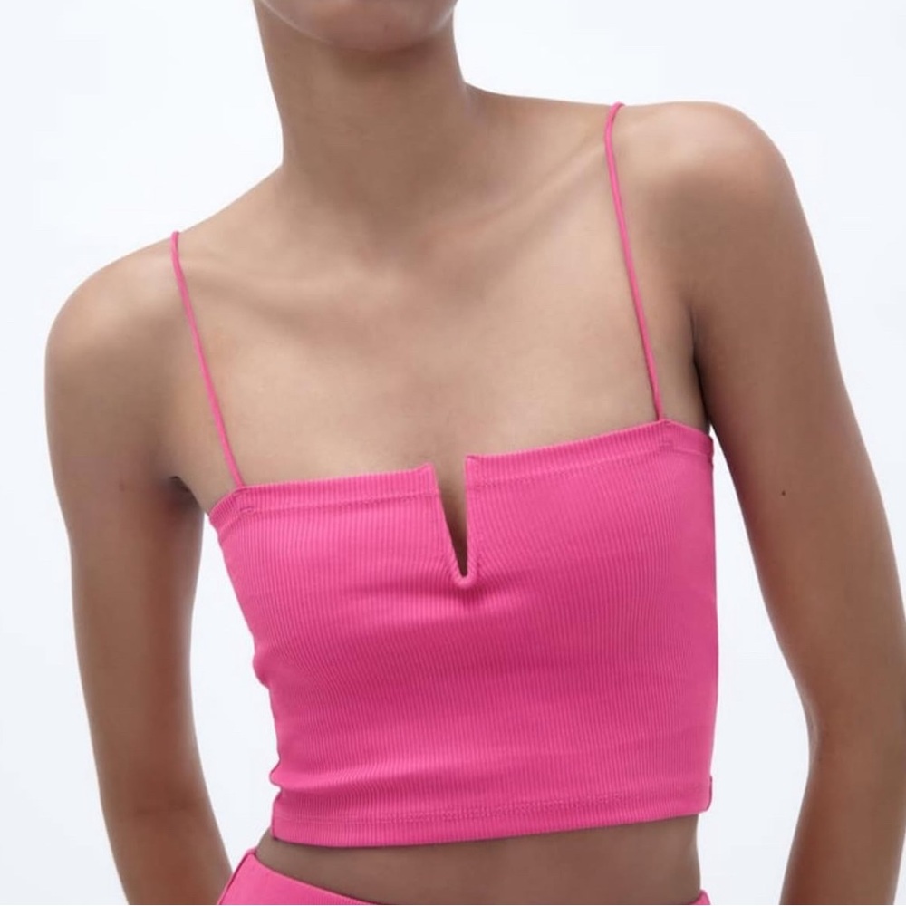 Zara pink tank top
